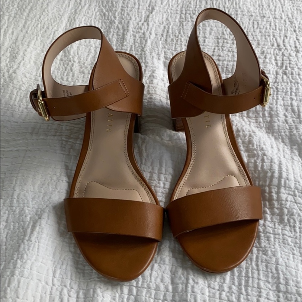 Kelly & Katie leather heels